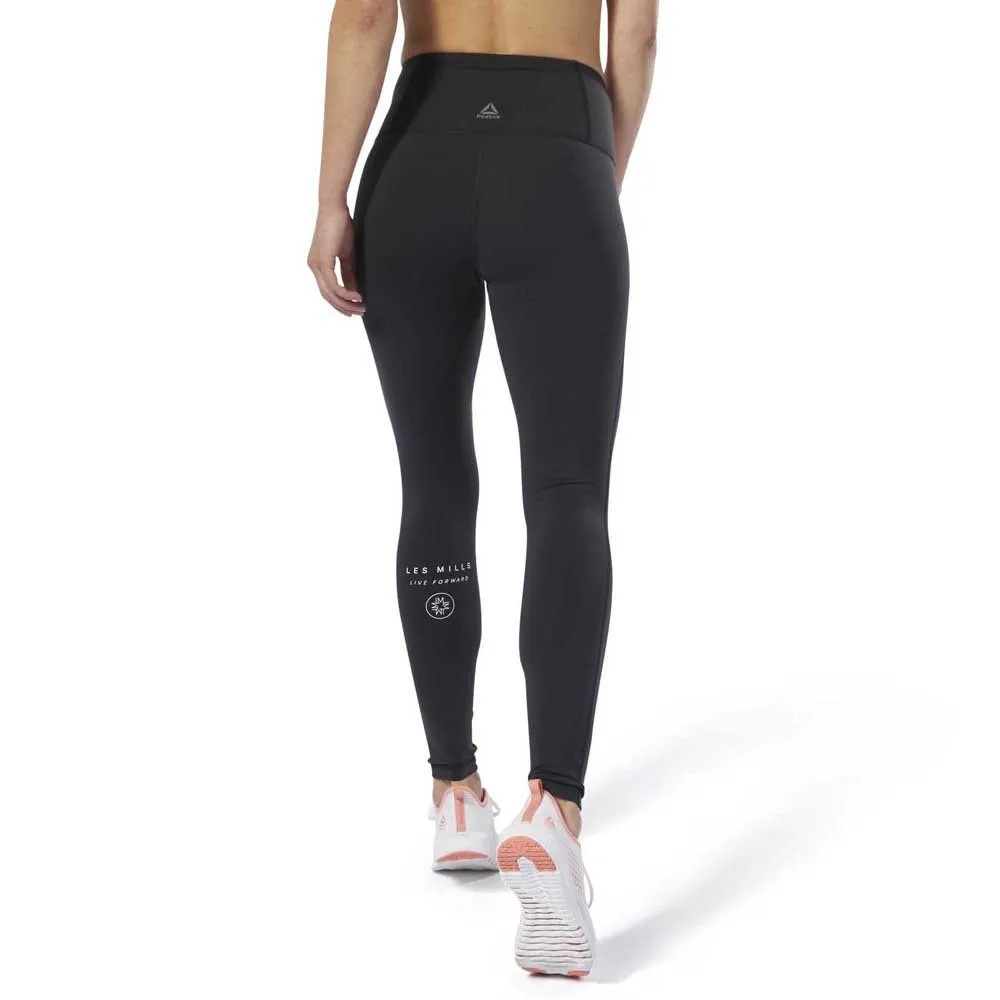 Reebok Les Mills Black High-Waist Leggings